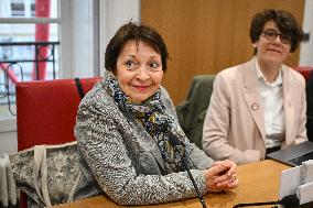 Florent Boudie at an examination session at the National Assembly in Paris - FA