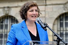 Mayor Jeanne Barseghian Inaugurates Zeus of Paris 2024 - Paris