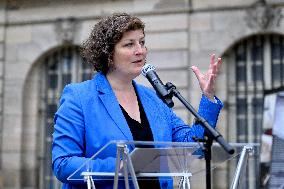 Mayor Jeanne Barseghian Inaugurates Zeus of Paris 2024 - Paris