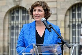 Mayor Jeanne Barseghian Inaugurates Zeus of Paris 2024 - Paris