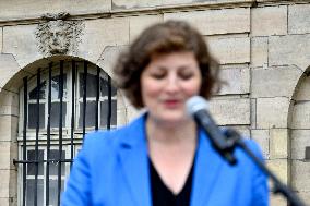 Mayor Jeanne Barseghian Inaugurates Zeus of Paris 2024 - Paris