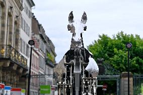 Mayor Jeanne Barseghian Inaugurates Zeus of Paris 2024 - Paris