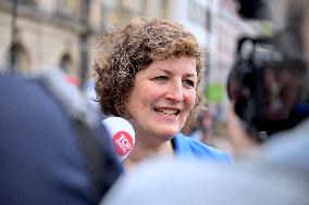 Mayor Jeanne Barseghian Inaugurates Zeus of Paris 2024 - Paris