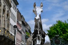 Mayor Jeanne Barseghian Inaugurates Zeus of Paris 2024 - Paris