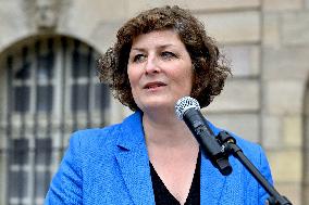 Mayor Jeanne Barseghian Inaugurates Zeus of Paris 2024 - Paris