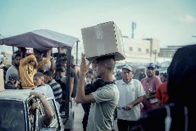 Desperation Grows At Gaza Food Distribution