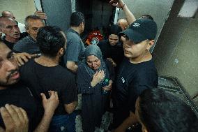 Funeral After an Israeli Raid - Nablus