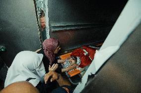 Funeral After an Israeli Raid - Nablus