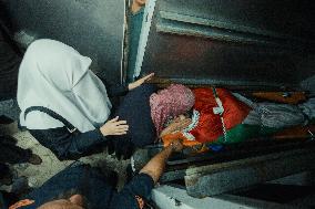 Funeral After an Israeli Raid - Nablus