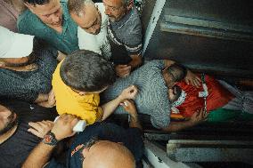 Funeral After an Israeli Raid - Nablus