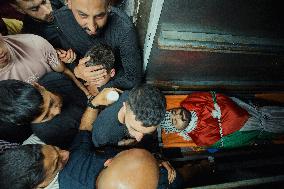Funeral After an Israeli Raid - Nablus