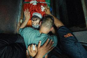 Funeral After an Israeli Raid - Nablus
