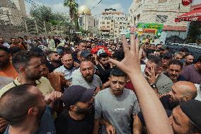 Funeral After an Israeli Raid - Nablus