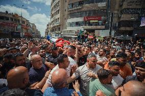 Funeral After an Israeli Raid - Nablus