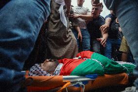 Funeral After an Israeli Raid - Nablus