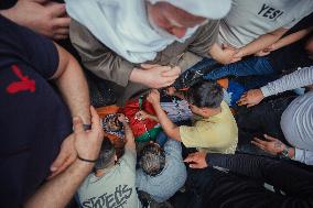 Funeral After an Israeli Raid - Nablus