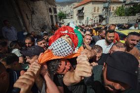Funeral After an Israeli Raid - Nablus