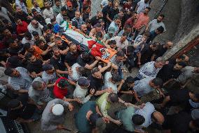 Funeral After an Israeli Raid - Nablus