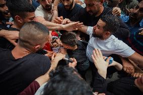 Funeral After an Israeli Raid - Nablus