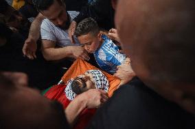Funeral After an Israeli Raid - Nablus
