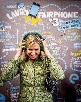 Queen Maxima Visits Phone Manufacturer Fairphone - Amsterdam