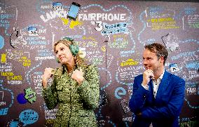 Queen Maxima Visits Phone Manufacturer Fairphone - Amsterdam
