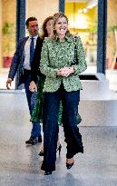 Queen Maxima Visits Phone Manufacturer Fairphone - Amsterdam