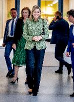 Queen Maxima Visits Phone Manufacturer Fairphone - Amsterdam