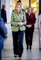 Queen Maxima Visits Phone Manufacturer Fairphone - Amsterdam