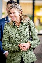 Queen Maxima Visits Phone Manufacturer Fairphone - Amsterdam