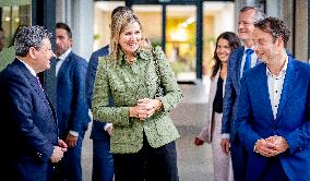 Queen Maxima Visits Phone Manufacturer Fairphone - Amsterdam
