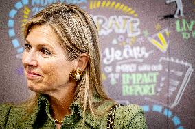 Queen Maxima Visits Phone Manufacturer Fairphone - Amsterdam