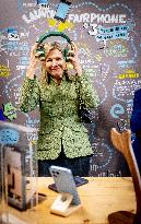 Queen Maxima Visits Phone Manufacturer Fairphone - Amsterdam