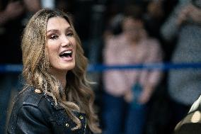 Delta Goodrem Performs At St Pancras International Station - London
