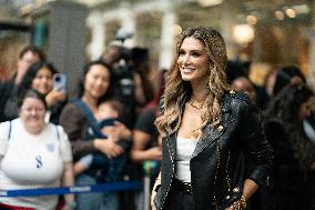 Delta Goodrem Performs At St Pancras International Station - London