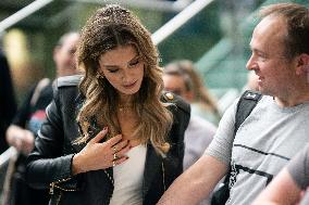 Delta Goodrem Performs At St Pancras International Station - London