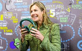 Queen Maxima Visits Phone Manufacturer Fairphone - Amsterdam