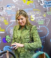 Queen Maxima Visits Phone Manufacturer Fairphone - Amsterdam