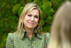 Queen Maxima Visits Phone Manufacturer Fairphone - Amsterdam