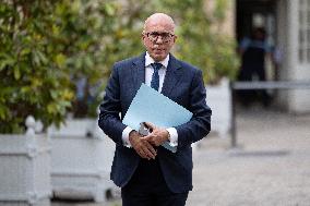 MP Eric Ciotti meets with Prime Minister - Paris RL