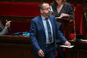 Questions to the government at the National Assembly in Paris FA