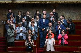 Questions to the government at the National Assembly in Paris FA