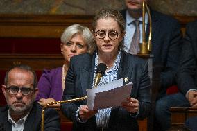Questions to the government at the National Assembly in Paris FA