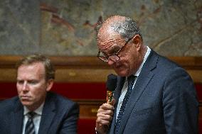 Questions to the government at the National Assembly in Paris FA