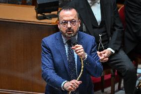 Questions to the government at the National Assembly in Paris FA
