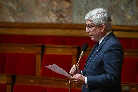 Questions to the government at the National Assembly in Paris FA