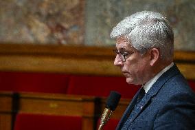 Questions to the government at the National Assembly in Paris FA