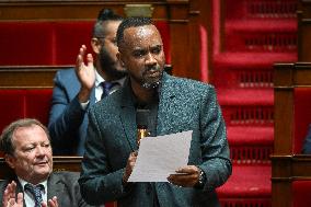Questions to the government at the National Assembly in Paris FA