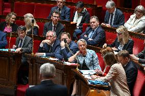 Questions to the government at the National Assembly in Paris FA