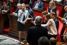 Questions to the government at the National Assembly in Paris FA